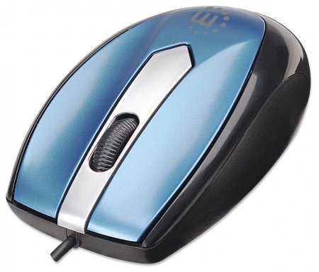 Mouse, MO1, optical, Mini, 1000 dpi, Blue - Miševi bežični za računare