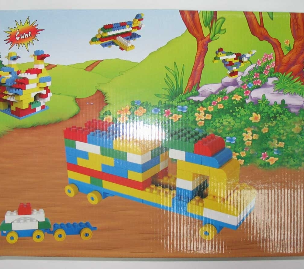 PlastiÄne kocke-Lego u kartonskoj kutiji 1/75 - Edukativne igre